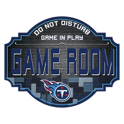 Tennessee Titans 12'' Game Room Tavern Sign