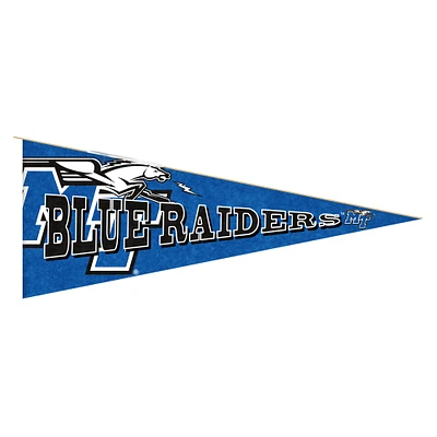 MTSU Blue Raiders 24'' Wood Pennant
