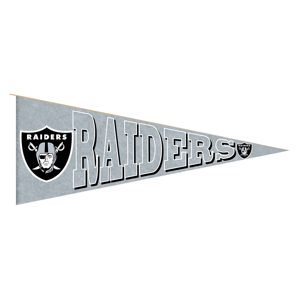 Las Vegas Raiders 24'' Wood Pennant