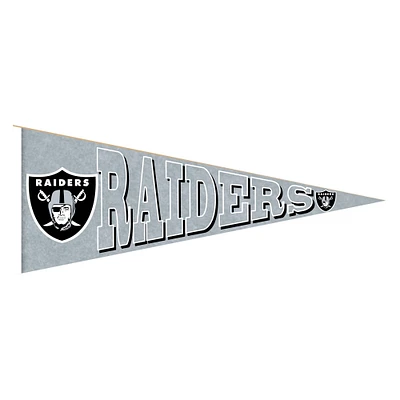 Las Vegas Raiders 24'' Wood Pennant
