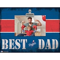 Los Angeles Dodgers 10'' x 10'' Best Dad Clip Frame