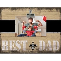 New Orleans Saints 10'' x 10'' Best Dad Clip Frame