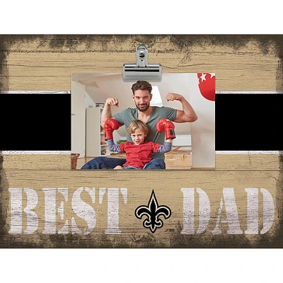 New Orleans Saints 10'' x 10'' Best Dad Clip Frame