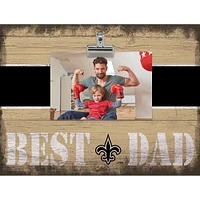 New Orleans Saints 10'' x 10'' Best Dad Clip Frame