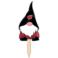 Wisconsin Badgers Gnome Yard Stake