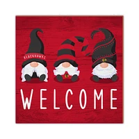 Chicago Blackhawks 10'' x 10'' Welcome Gnomes Sign