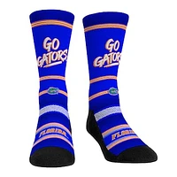 Rock Em Socks Florida Gators Team Slogan Crew Socks