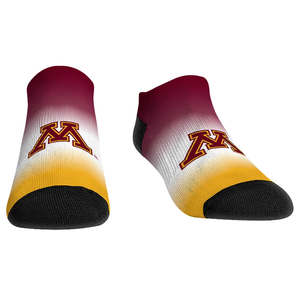 Rock Em Socks Minnesota Golden Gophers Dip-Dye Ankle Socks