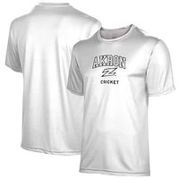 Men's ProSphere White Akron Zips Cricket T-Shirt