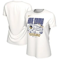 Women's Nike White Golden State Warriors 2022 NBA Finals Champions Celebration Parade T-Shirt