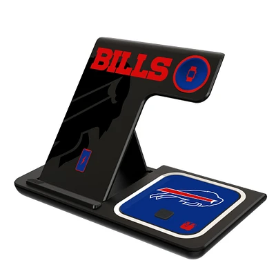 Keyscaper Buffalo Bills 3-In-1 Wireless Charger