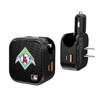 Los Angeles Angels Team Logo Dual Port USB Car & Home Charger