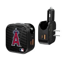 Los Angeles Angels Dual Port USB Car & Home Charger