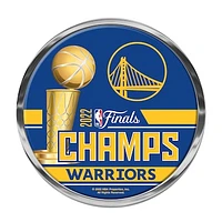 WinCraft Golden State Warriors 2022 NBA Finals Champions Metal Domed Auto Emblem