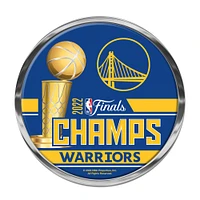 WinCraft Golden State Warriors 2022 NBA Finals Champions Metal Domed Auto Emblem