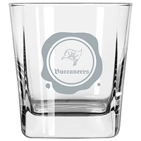Tampa Bay Buccaneers 14oz. Frost Stamp Old Fashioned Glass