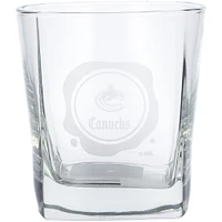 Vancouver Canucks 14oz. Frost Stamp Old Fashioned Glass