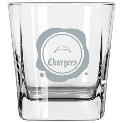 Los Angeles Chargers 14oz. Frost Stamp Old Fashioned Glass