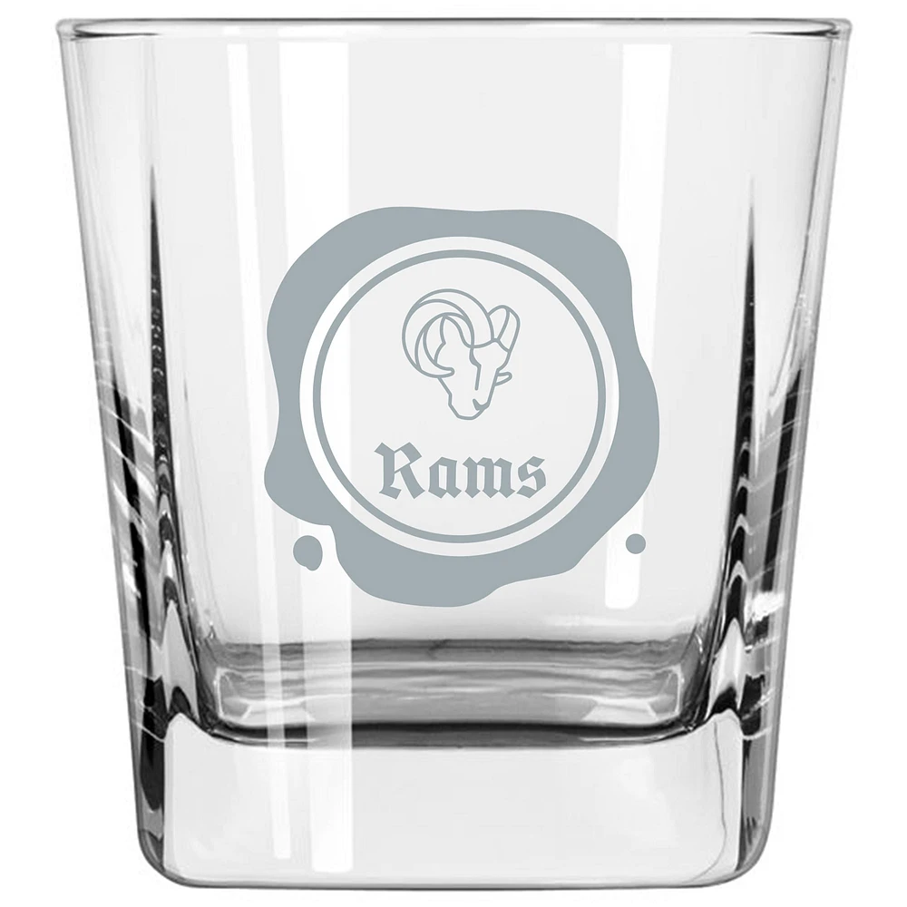 Los Angeles Rams 14oz. Frost Stamp Old Fashioned Glass