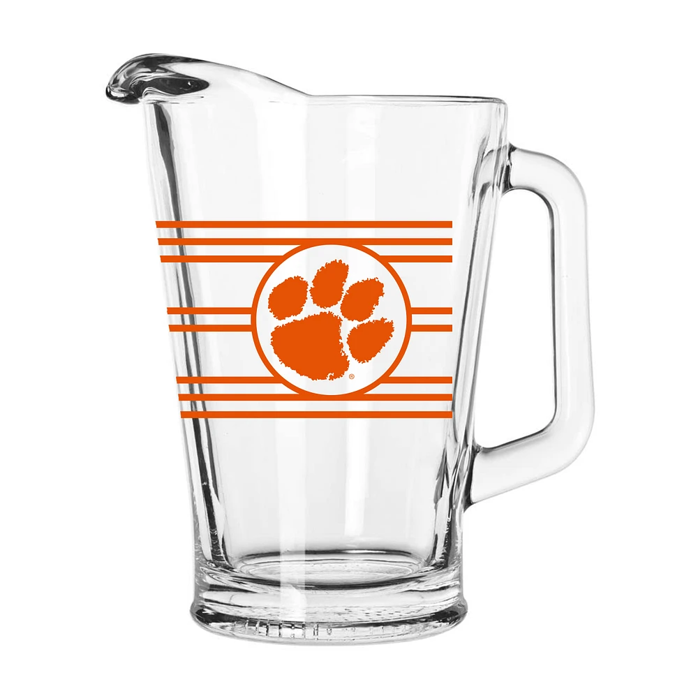 Clemson Tigers 60oz. Multi-Stripe Pitcher