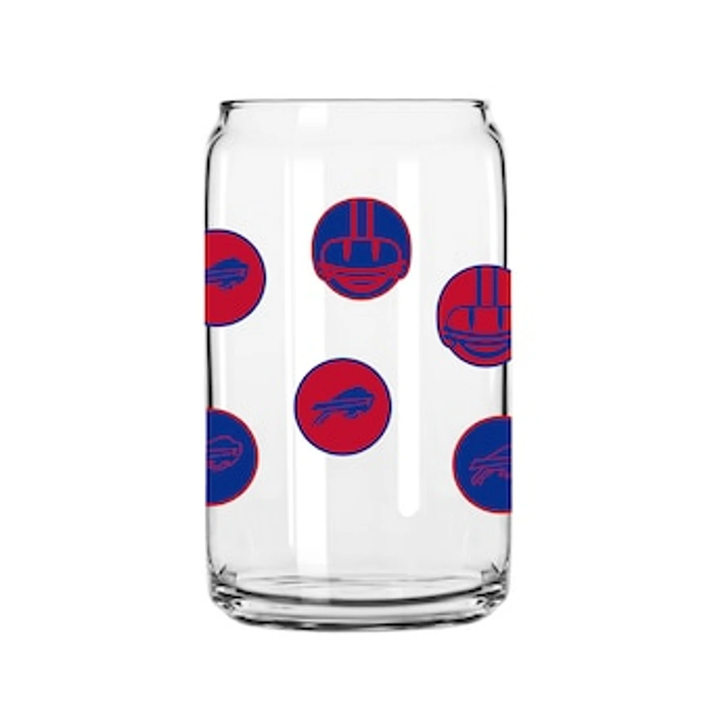 Buffalo Bills 16oz. Smiley Can Glass