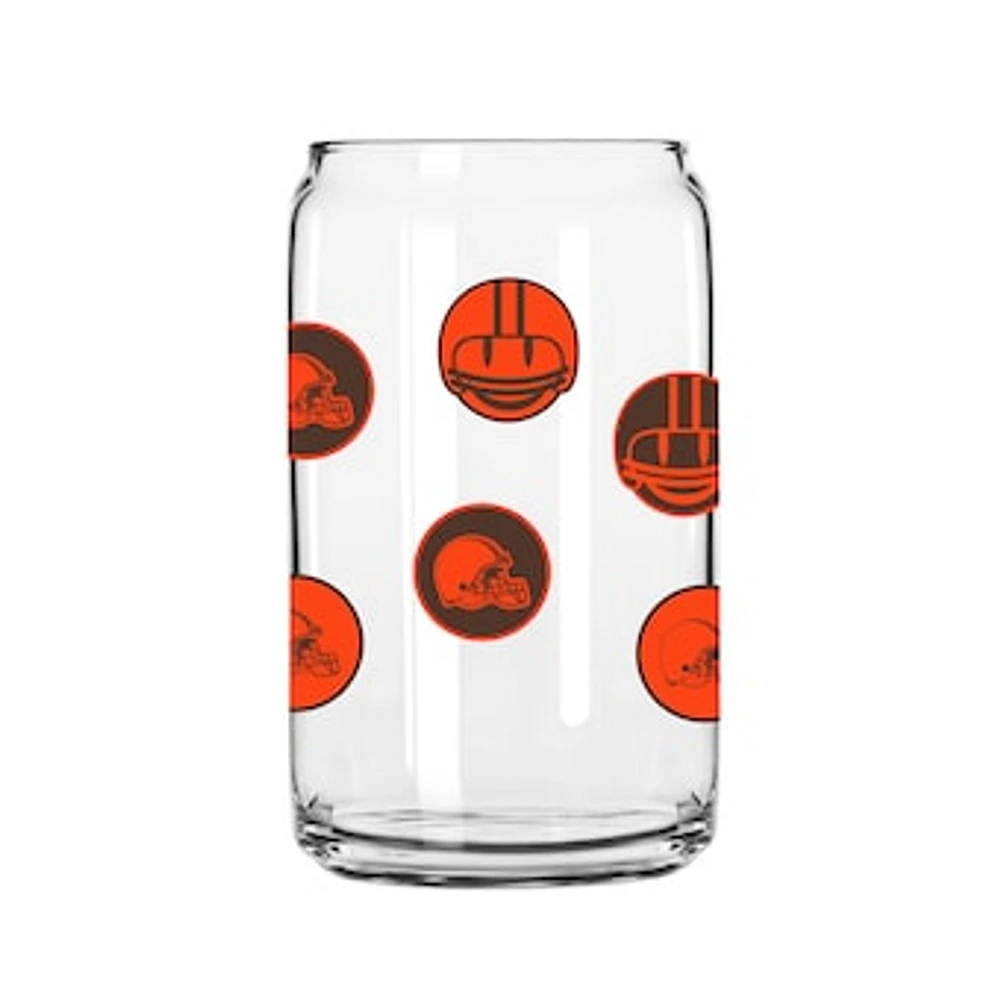 Cleveland Browns 16oz. Smiley Can Glass