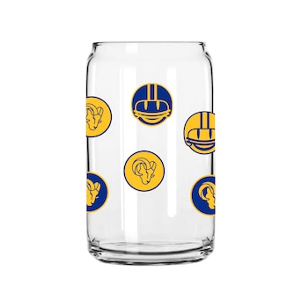 Los Angeles Rams 16oz. Smiley Can Glass