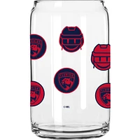 Florida Panthers 16oz. Smiley Can Glass