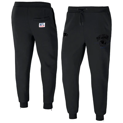 Men's NFL x Staple Black New England Patriots Globe Fleece Pants