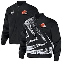 Men's NFL x Staple Black Cleveland Browns Reversible Core Jacket