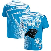 Men's NFL x Staple Blue Carolina Panthers All Over Print T-Shirt