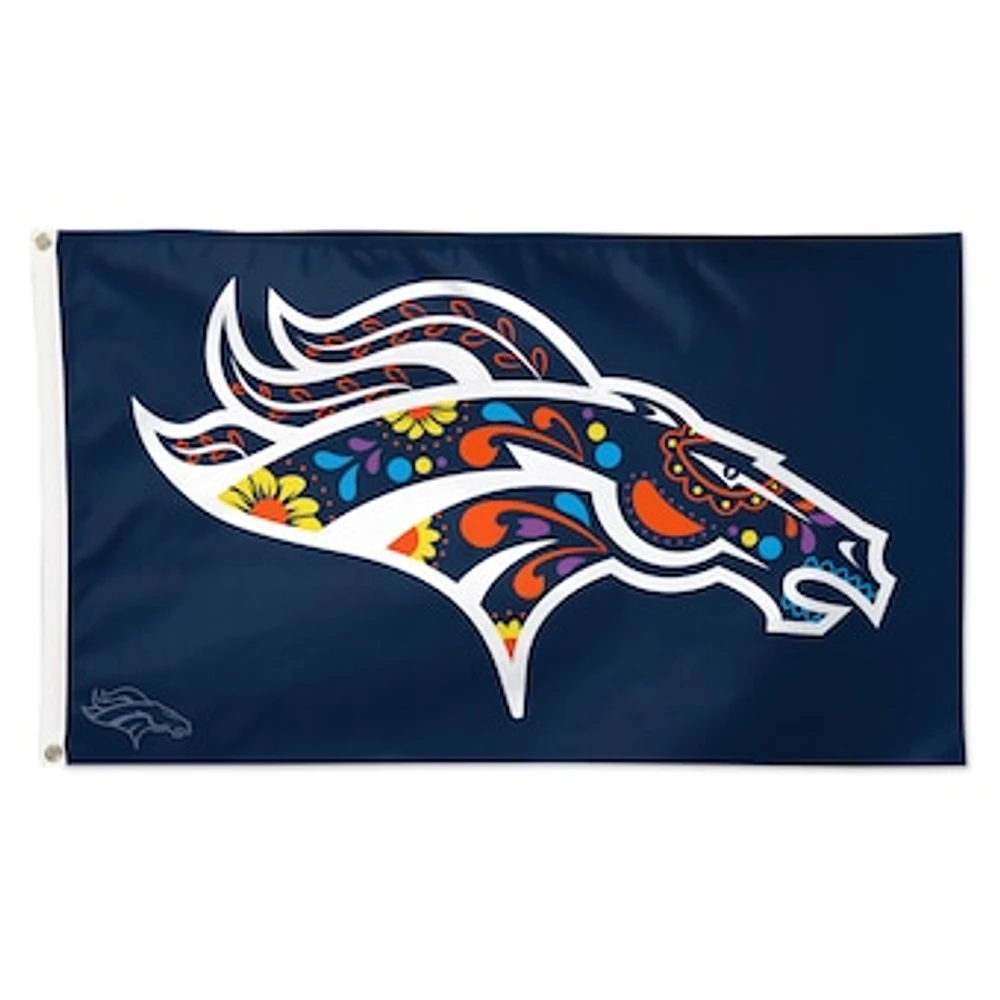 WinCraft Denver Broncos 3' x 5' 1-Sided Por la Cultura Deluxe Flag