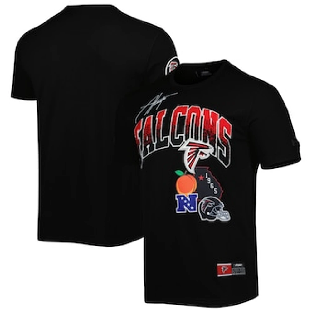 Men's Pro Standard Black Atlanta Falcons Hometown Collection T-Shirt