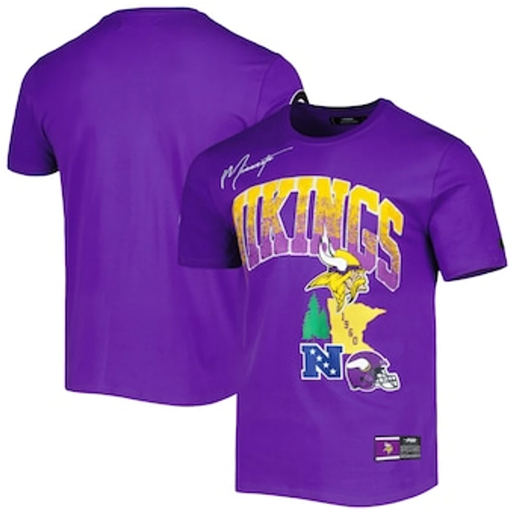 Men's Pro Standard Purple Minnesota Vikings Hometown Collection T-Shirt