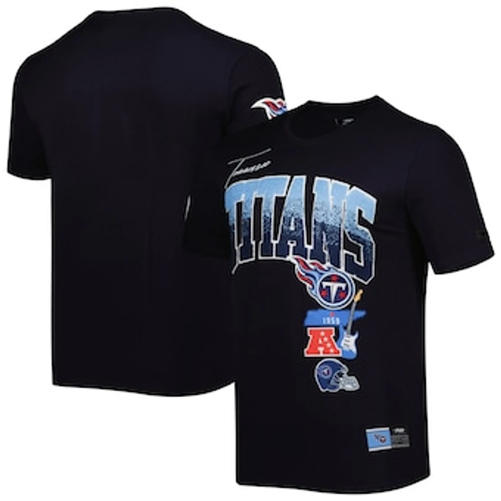 Men's Pro Standard Navy Tennessee Titans Hometown Collection T-Shirt