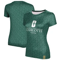 Women's ProSphere Green Charlotte 49ers Psychology Logo T-Shirt