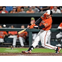 Adley Rutschman Baltimore Orioles Unsigned MLB Debut First Hit Photograph