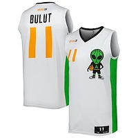 Men's Dusan Bulut White Aliens Replica Jersey