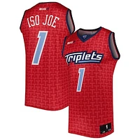 Men's Iso Joe Red Triplets Replica Jersey