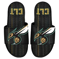 ISlide Black Charlotte Hornets 2022/23 City Edition Gel Slide Sandals