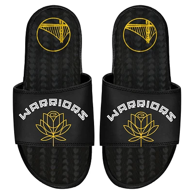 ISlide Black Golden State Warriors 2022/23 City Edition Gel Slide Sandals