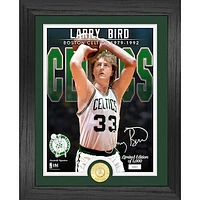 Highland Mint Larry Bird Boston Celtics 13'' x 16'' Retired Player - Photo Mint