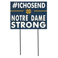 Notre Dame Fighting Irish 18'' x 24'' I Chose Lawn Sign