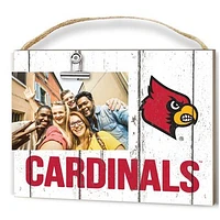 Louisville Cardinals 8'' x 10'' Weathered Clip It Frame