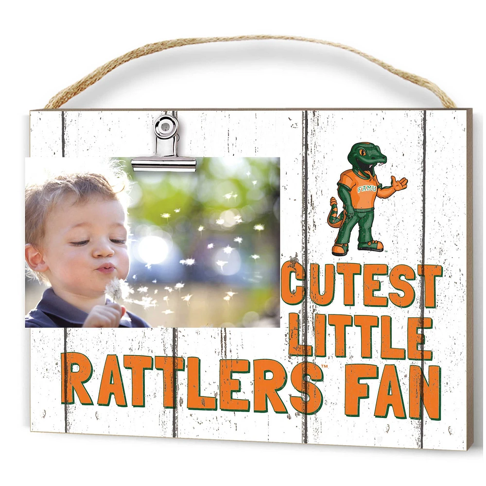 Florida A&M Rattlers 8'' x 10'' Cutest Little Weathered Logo Clip Photo Frame