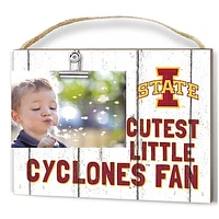 Iowa State Cyclones 8'' x 10'' Cutest Little Weathered Logo Clip Photo Frame