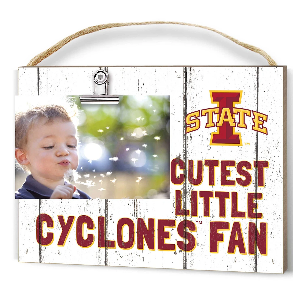 Iowa State Cyclones 8'' x 10'' Cutest Little Weathered Logo Clip Photo Frame