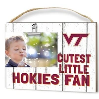 Virginia Tech Hokies 8'' x 10'' Cutest Little Weathered Logo Clip Photo Frame