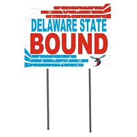 Delaware State Hornets 18'' x 24'' Bound Yard Sign