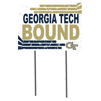 GA Tech Yellow Jackets 18'' x 24'' Bound Yard Sign